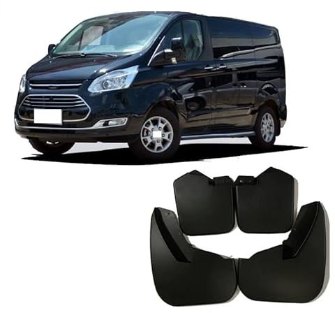 LJWAN Paraspruzzi Ruota per Ford Transit Custom 2012+, Auto Fender Ruota Protettori Impermeabile Splash Esterni Styling Carrozzeria Accessori