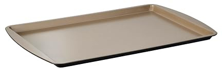 Stanley Rogers Ceramabake Gesundes Antihaft-Keramik-Backofenblech, backen ohne PFAS, PTFE, PFOS, PFOA, Cadmium und Blei, Kekse, Pavlovas und tägliches Kochen, 39 x 26 x 1,5 cm