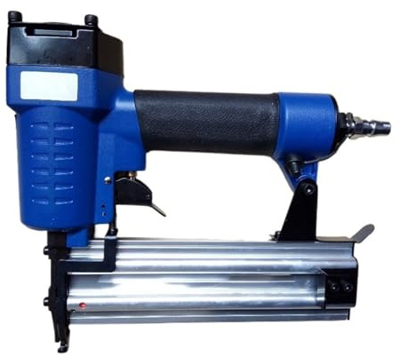 Oil-Free Pneumatic Staple Gun Air Brad Nailer F50-B Pneumatic Straight Nailer Gun Straight Nail Length of Nail10-50mm Pressure 4-7BAR 60-110psi