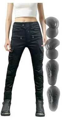 Pantalones De Moto for Mujer Pantalones De Cuero for Moto Impermeables Motocross/Motociclismo De Aventura