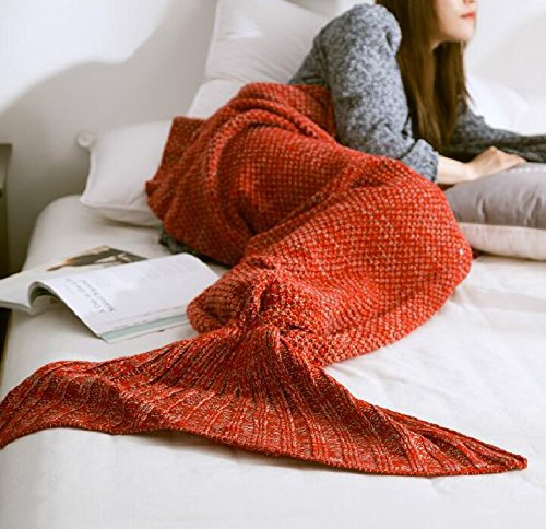 Cepewa Meerjungfrau Decke Fleece Sofadecke Schlafsack Mermaid Preis am Stiel