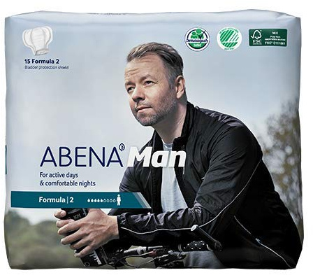ABENA Inkontinenzschutz Schutz 180 Stück (1,8E+2 Stück, Medium, Polypropylen, Wasserfest, Einweg, Herren, Urinschutz)
