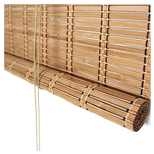 YSJX Bambusrollo Seitenzug Fenster Rollos Raffrollo Holzrollo Natur,Sichtschutz Jalousie,Bambus- Rollos Blickdicht,Breite 50-160 cm,mit Lifter (Size : 150x220cm/59x87in)