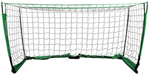 llxyzrzbhd Fußballtore Fussball Tor Faltbares Tor Faltbares tragbares Minitor Kleiner Fußballrahmen Tragbares Fußballtor Kinderfußballtorrahmen Schießnetz 827(Color:Green;Size:150x90cm)