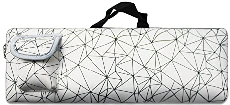 Orchidtent - Funda de neopreno portátil para teclado con bolsa para mouse compatible con teclado inalámbrico Logitech MK270