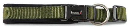 Wolters Halsband Professional Comfort, Farbe:Olive/schwarz, Größe:35-40 cm x 30 mm