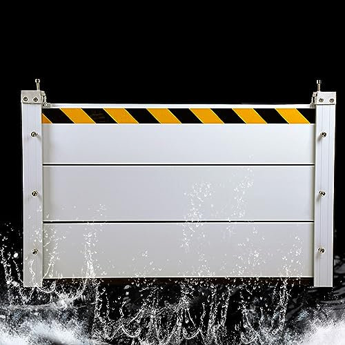 ZHEYANG Hochwasserschutz Bei Türen Haus der Aluminiumlegierung, Hochwasserschutzhindernisse für Haus im Keller Garage Auffahrt(Size:100 x 60cm)