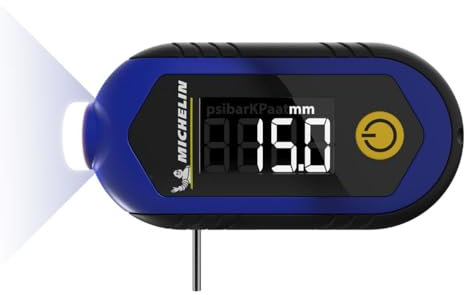 MICHELIN Rechargeable Digital Tyre Tread Depth & Pressure Gauge