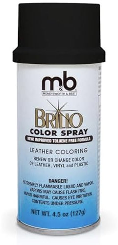 Shoe Dye Colouring Sprays - Spray Dye for Footwear, Leather Vinyl and Upholstery - Re-Colour Shoes, Bags, Upholstery and Leather Products (Black)
