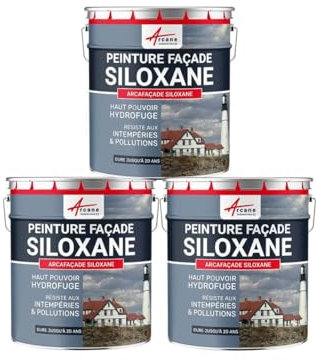 Siloxanfarbe - ARCAFACADE SILOXAN Dein Sand - RAL 085 90 20-3 x 10 L