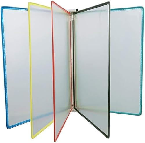 WchsTUmpxN Katalog-Präsentationsständer, Wand-Referenzsystem, magnetischer Dokumentenhalter A4, Wand-Vitrine, Aktenhalter