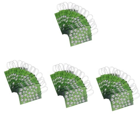 FOMIYES 64 Stück Fußball Geschenktüten Partytüten Zubehör Fußball Blumenstraußtüten Papiertüten Sportartikeltüten Partytüten Zum Verpacken Von Geschenken Süßigkeitentüten