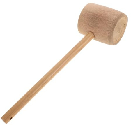 YARNOW Bamboo Water Ladle for Pouring Water, Japanese Style with Long Handle Rustic Washing Vegetables, Glass Ladle, Kitchen and Bathroom Scoop, Practical Home Use