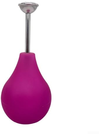 Yuanpgky Pulvérisateur de plantes pour jardin et fleurs, grand atomiseur avec long bec, boule d'arrosage en PVC et acier inoxydable pour l'entretien des plantes d'extérieur (violet)