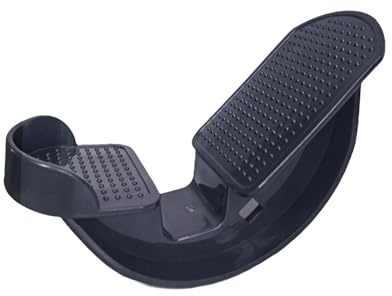 Pedales Estáticos para Personas Mayores, Pedales Plegables Eléctricos con Manillar, Equipo de Rehabilitación y Entrenamiento para Pies y Brazos- Negro