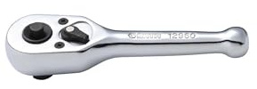 SATA Umschaltknarre kurz, 1/2 ' ST13960SC (Stubby Schnellspanner Schnellspanner-Ratsche) Arbeitsbereich: SAE/Zähne: 45, kurze Grifflänge für besseren Zugang