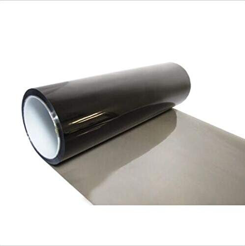 SANWAN Tönungsfolie für Auto Scheinwerfer - Vinyl Tönungsfolie für Rückleuchten Nebelscheinwerfer - Hellschwarz 30x100cm