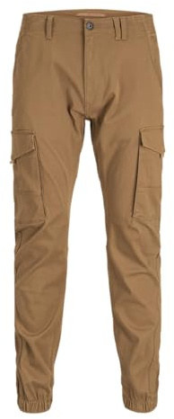 Jack & Jones JPSTPAUL JJFLAKE NOOS Cargobyxor för män, gummi, 31W / 30L
