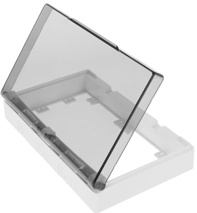 DOITOOL Schalter wasserdichte Abdeckung Außenstecker Steckdosen Wasserdichter Schalter Schalterschutzabdeckung Wandschalterschutz Lichtschalter Schutzabdeckung für Wandschalter Plastik LED