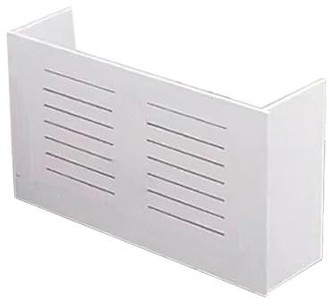 Heizkörperverkleidung Rippenheizkörper, Heizkörper Verkleidung, Heizungsverkleidung, Rohrverkleidung, Heizkörper Gitter, für Dekorative Schränke im Wohnbereich(White,70x35x20cm/27x13x8in)