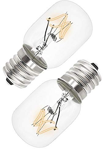 AMI PARTS 8206232A Bulb 40w 125v Microwave Oven Light -Under Hood Microwave Bulb- E17 Fit for Whirlpool Microwave Light Bulb