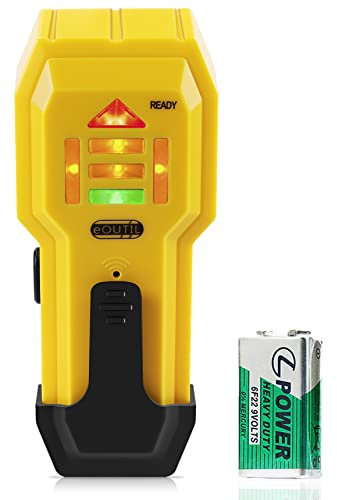Stud Finder Wall Scanner, Wall Detector Sensor with LCD Light Indicator & Sound Warning, for Detecting Wood and Metal Studs for 3/4-Inch Deepth