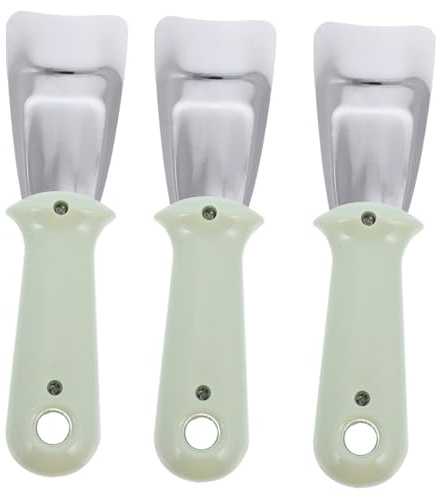 ZUNOXAZ Pelle de Dégivrage pour Réfrigérateur et Congélateur 3pcs en Acier Inoxydable et Pp Trous Suspendre pour Nettoyage et Rangement Facile