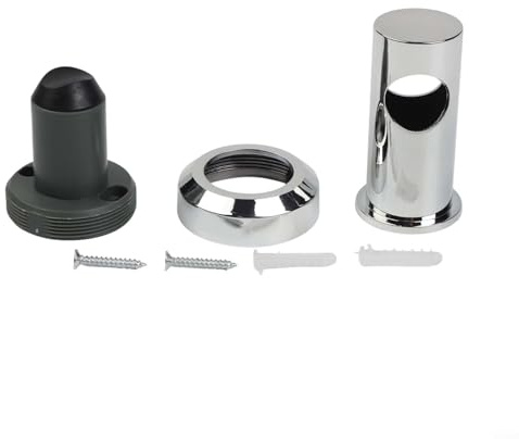 ABS Duschstange Wandhalterung Riser mit 22 mm Lochdurchmesser, Duscharmaturhalter mit Schraube für Wandstangen kompatibel mit 21 5 mm bis 22 mm Rohrdurchmesser
