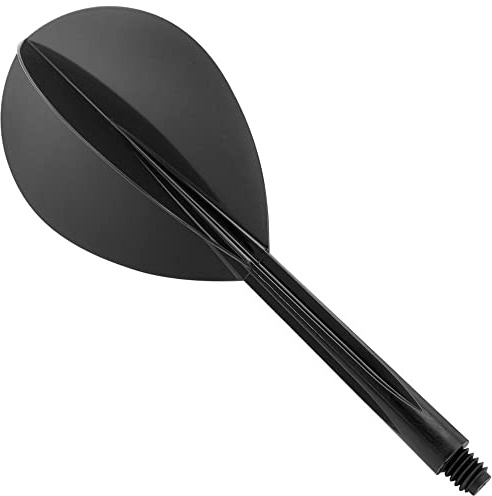 Condor Dart Flights | Zero Stress | Tropfenform | Schwarz lang