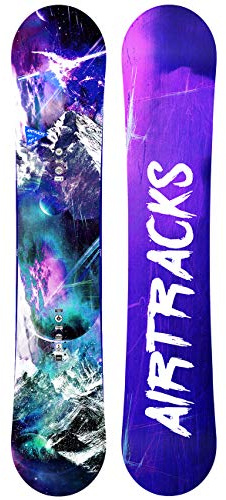 AIRTRACKS High M Carbon Snowboard Rocker All Mountain / Freestyle / 140 145 150 155 / cm