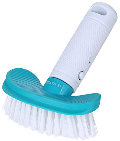 BAYROL Mini Pool&Spa Reinigungsbürste 12,5 cm mit Polypropylen-Borsten | Optimale Reinigung von kleinen Pools & Whirlpools - Erweiterbar mit Teleskopstange