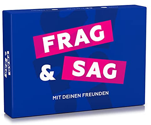 Spielehelden Frag & Sag mit deinen Freunden | Geschenke für Freunde | Fragespiele Erwachsene | Beste Freunde Geschenk | Lustige Spiele für Erwachsene