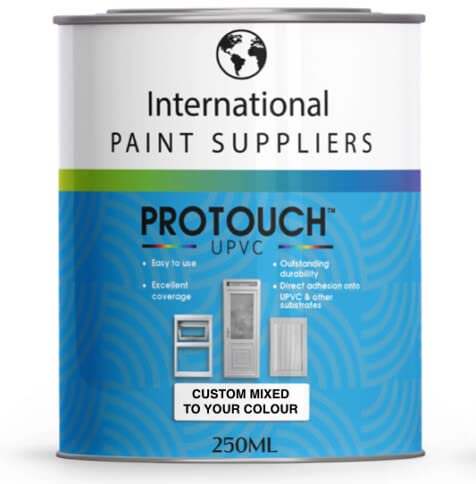 PROTOUCH UPVC-Lack, spritzfertig, RAL 8000 Grünbraun, 250 ml, mattes Finish