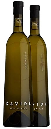 Acha Davide Observador Albariño Rías Baixas Joven 75 cl Vino blanco (Caja de 2 Botellas de 75 cl)