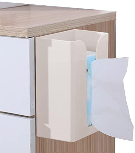 Taschentuchbox-Abdeckung Rechteckig, Selbstklebender Wandhalter Für Kosmetiktücher Papiertuchspender, Wandhalter Für Kosmetiktücher Zur Befestigung An Wänden Und Schränken
