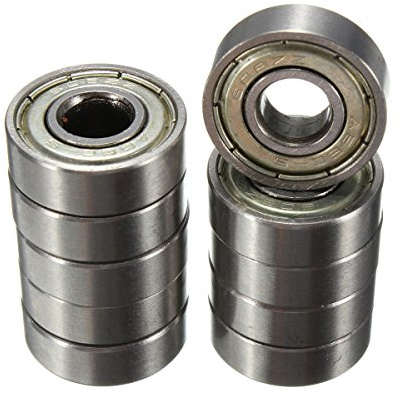 10 Stück 8 x 22 x 7 mm Skateboard Scooter Lagerräder ABEC-5 608ZZ