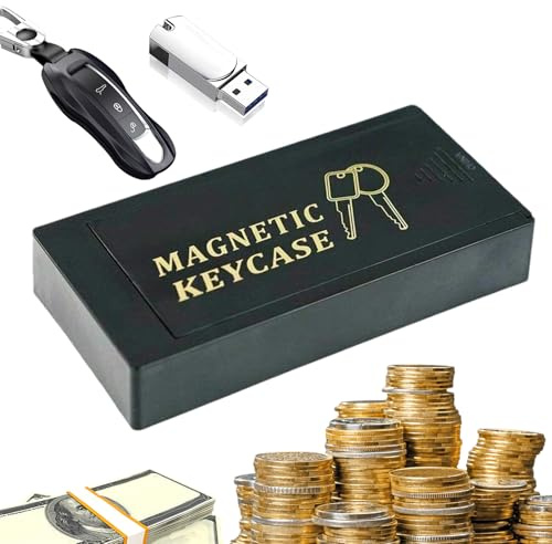 Magnetisk nyckelhållare - förvaringslåda för magnetiska nycklar