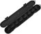Heavy Duty Chainsaw Chain Storage Box Blade Chains Locker Holder Case Organizer (Black)