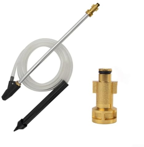 Pressure Washer Sandblaster Kit For KARCHER, Pressure Washers Wet Abrasive Sandblasting Attachment For Heavy Use Cleaning (Style 6)