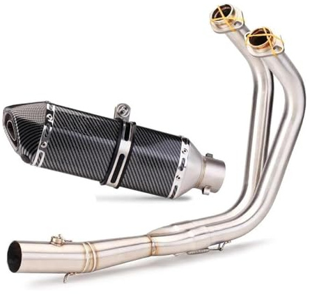 Per V&ulcan S 650 650s 650 S VN650 EN650 Silenziatori Di Scarico Per Moto Silenziatori Di Scarico Anteriori Tubo Di Scarico Tubo Centrale Scarico Motociclo(2)