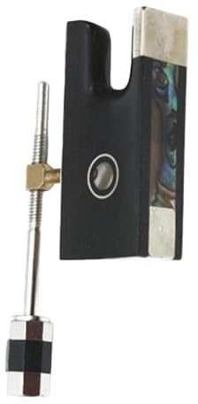 LeeQinersw Arco de Violín 4/4 con Rana de ébano Resistente, Accesorios Decorativos para Instrumentos Musicales
