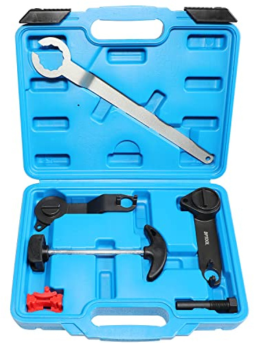 Jeu d'outils de Calage d'arbre à cames et de Vilebrequin de pour VAG EA211 1.0L 1.2L 1.4L 1.6L FSI TSI TFSI Compatible avec VW Audi A3/Golf VII/Jetta/Skoda Octavia/Seat Leon Kit Outils Calage Moteur