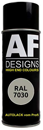 Alex Flittner Designs RAL Lackspray Autolack Sprühdose Spraydose RAL7030 STEINGRAU glänzend