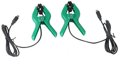 AUTOOL 2pcs Intelligent Electronic Refrigerant Table Fluorine Table Accessories Temperature Control Clip Temperature Clamp HVAC Thermocouple Lead Probe Pipe Clamp LM120/LM120+/LM110/LM150/LM160