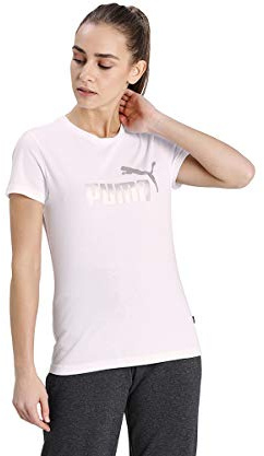 ESS+ Logo Tee G,Puma White,D/I152