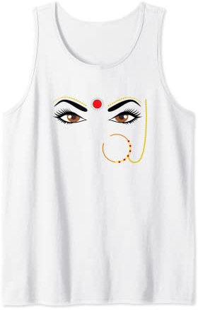 Bindhi Indische Desi Culture Girly traditionelle Nasenstecker Tank Top