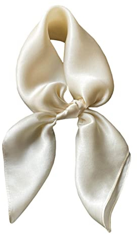 Ecroon Halstücher SeideSchal Gefühl Schal Halstuch Damen Seidentuch Scarf Bandana Handgelenk Kopftücher