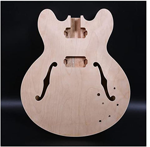 Fachmann E-Gitarren-Bausatz Ein Set Unfertiger DIY-Gitarrenhals Und -körper Für For LP-Gitarren-Kit, Alle Hardware Selbstbau Gitarrenkit