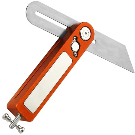 O'SKOOL Sliding T Bevel Gauge with 7 Stainless Steel Blade and Aluminum Handle
