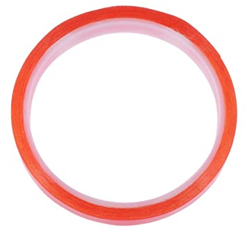 Operitacx Doppelseitiges Klebeband 12mm X 5m, Hitzebeständig, Transparent | Wetterfest und Hochbelastbar, Starke Haftung, für Batteriefächer Elektronischer Geräte und Holz